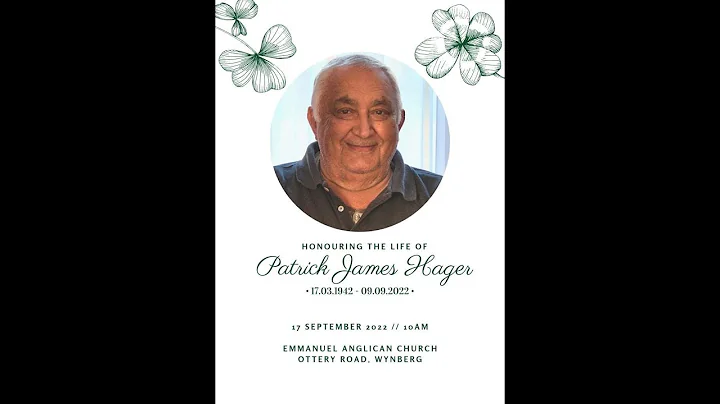 Funeral Service Of Patrick James Hager - 17 Septem...