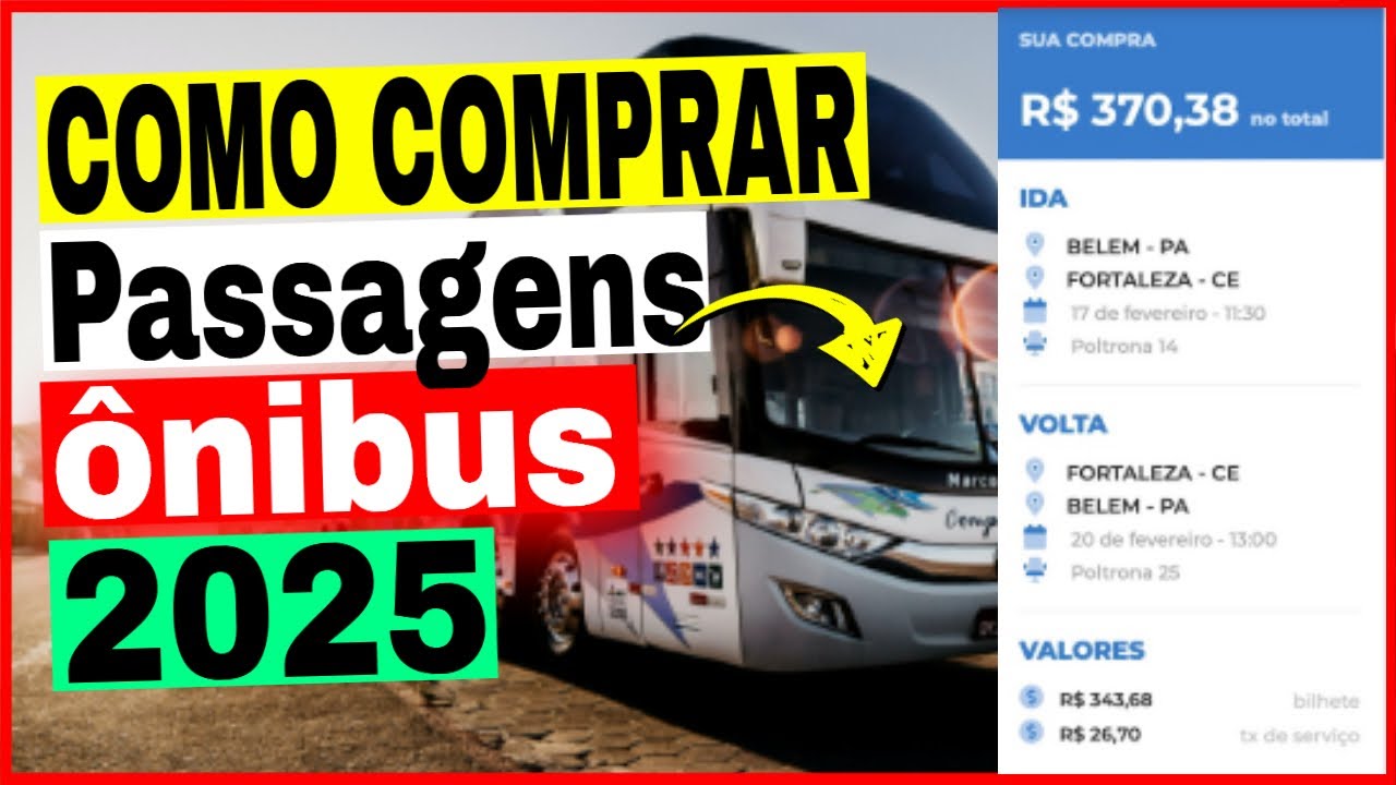 Como comprar Passagens de ônibus pelo Celular