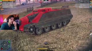 ГОРЯЩИЙ ПУКАН 2 0 ● ТАНК БАТЧАТ СГОРЕЛ ДО ТЛА ● WoT Blitz