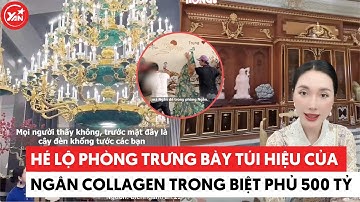 Hé lộ phòng trưng bày túi hiệu của Ngân Collagen trong biệt phủ 500 tỷ #ngancollagen