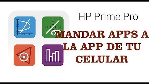 HP PRIME-PROGRAMAS AL CELULAR🔥APP🔥(PASAR PROGRAMAS)