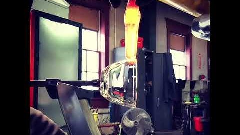 Making of the Simon Pearce Addison Basket