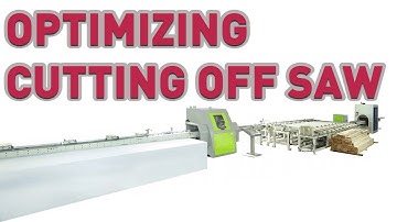 High Efficiency High Speed Automatic Optimizing Cross Cut Saw for Wood any Wood Service Machinery