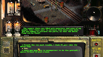 FALLOUT 1 - gameplay part 94 - hardest difficulty - RXQ79