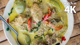 Thai Green Curry Chicken Recipe  AUTHENTIC Thai Home Cooking | แกงเขียวหวานไก่แบบบ้านๆ