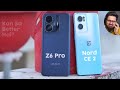 OnePlus Nord CE 2 vs iQOO Z6 Pro *Full Comparison* ⚡ Camera, Display & More