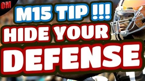 Madden 15 Next Gen Tip: How to Hide and Disguise your Defense