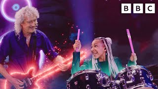 Brian May and Nandi Bushell on a Mission to Save Rock | Andy and the Band | CBBC Profile