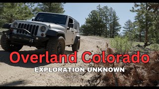 DRIVE Through A ROCK! Overlanding Four Mile Trails Buena Vista Colorado