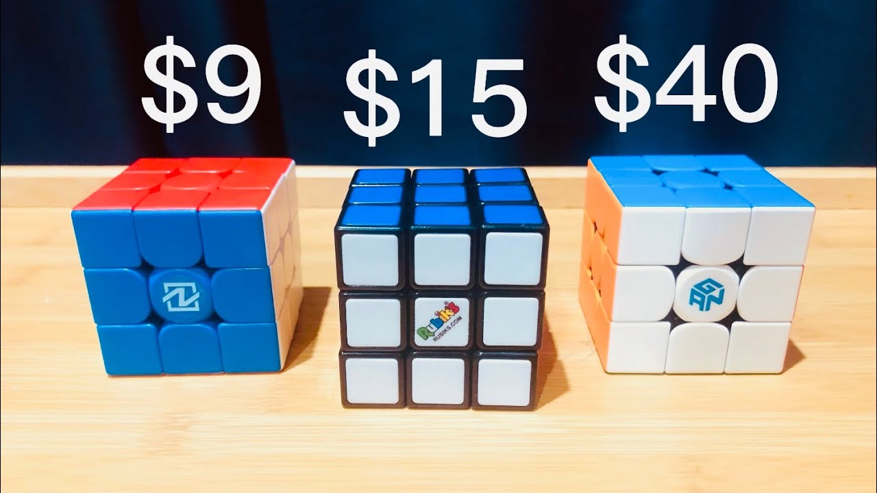 Rubik’s Cube Reviews 9 vs 15 vs 40 MG Cubing YouTube