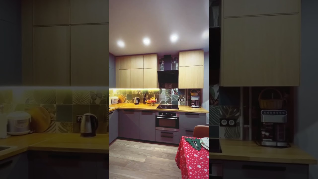 🔥Кухня в типовой панельке П-44т! Как вам такое наполнение? #shorts