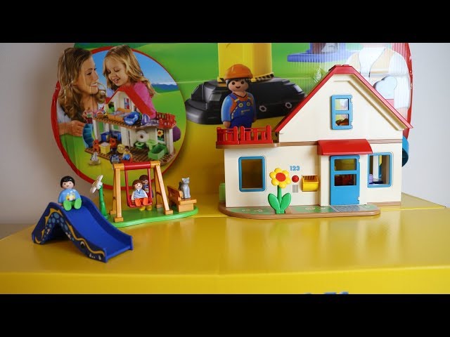 Playmobil 123 #Haus 70129 mit #Spielplatz 70130 