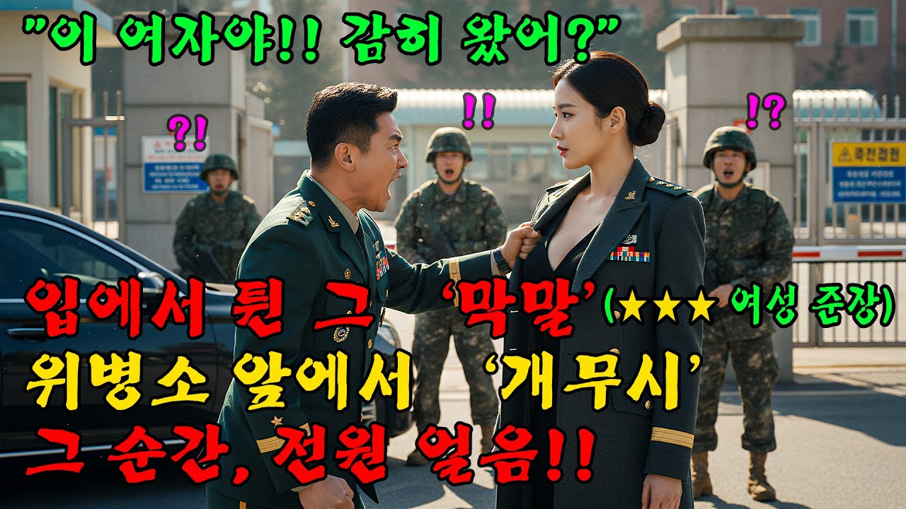 707특임대 출신 최연소 중장을 ‘다방아가씨’라며 희롱한 육군 중사… 전화 한 통에 위병소가 뒤집혔다 l 오디오북 l 감동 l 창작사연 l