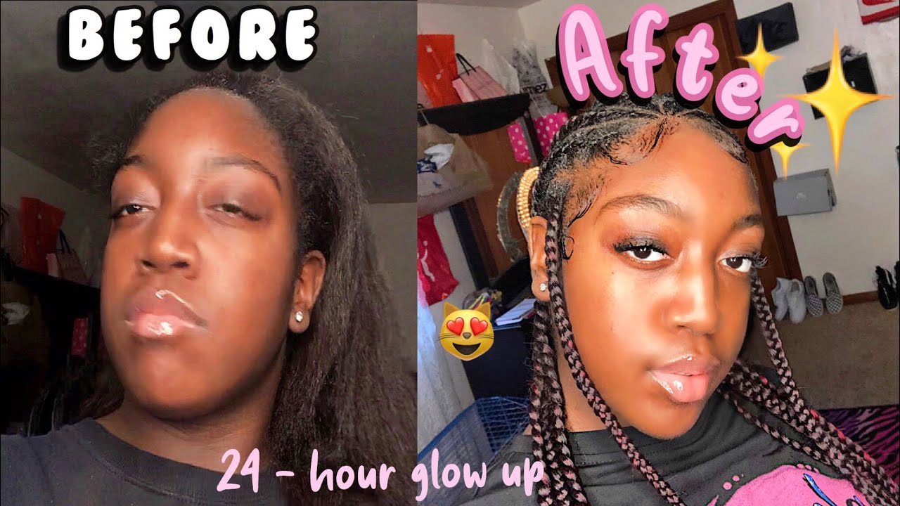 24 HOUR TRANSFORMATION GLOW UP DURING QUARANTINE!!! - YouTube