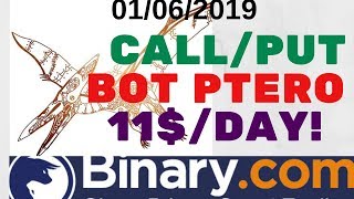BOT PTERO CALL/PUT 2019 IN BINARY.COM O BOT QUE FAZ A BINARY.COM TREMER!