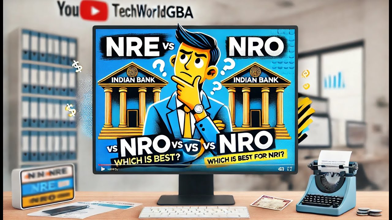 NRE, NRO, FCNR Accounts Explained - YouTube
