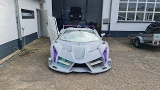 : Lamborghini Veneno Replica, Befor and After, Handmade, Home build sportcar.