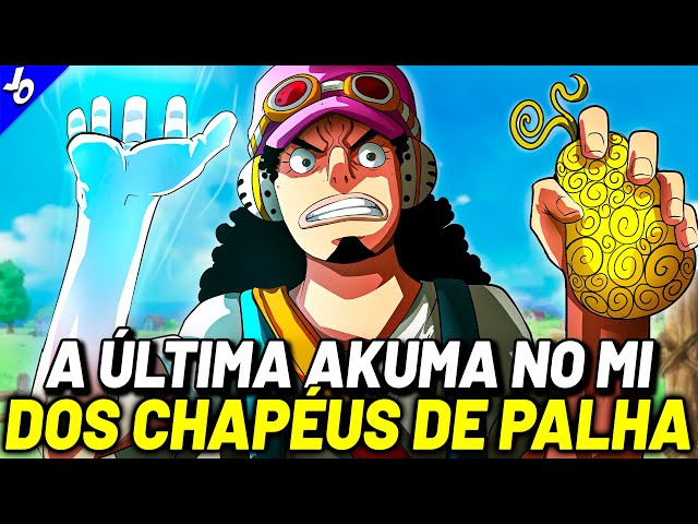 A NOVA AKUMA NO MI DOS CHAPÉUS DE PALHA CONFIRMADA?! - A ÚLTIMA FRUTA DA TRIPULAÇÃO - ONE PIECE class=