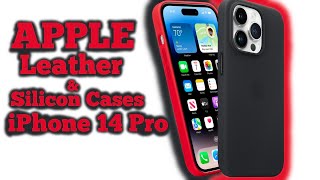 Official Apple Cases - Silicon and Leather for iPhone 14 in HDR