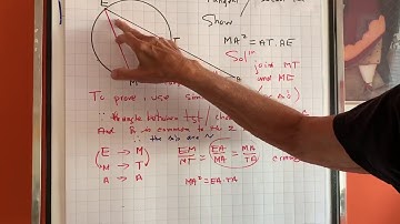 Tangent secant Theorem