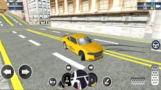 Grand Taxi Simulator: Modern Yellow Cab Driving - Android Gameplay screenshot 1