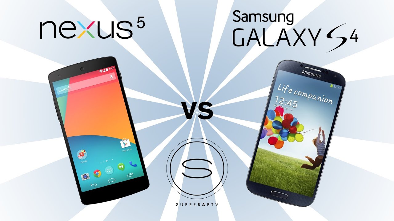 Nexus 5 vs Samsung Galaxy S4