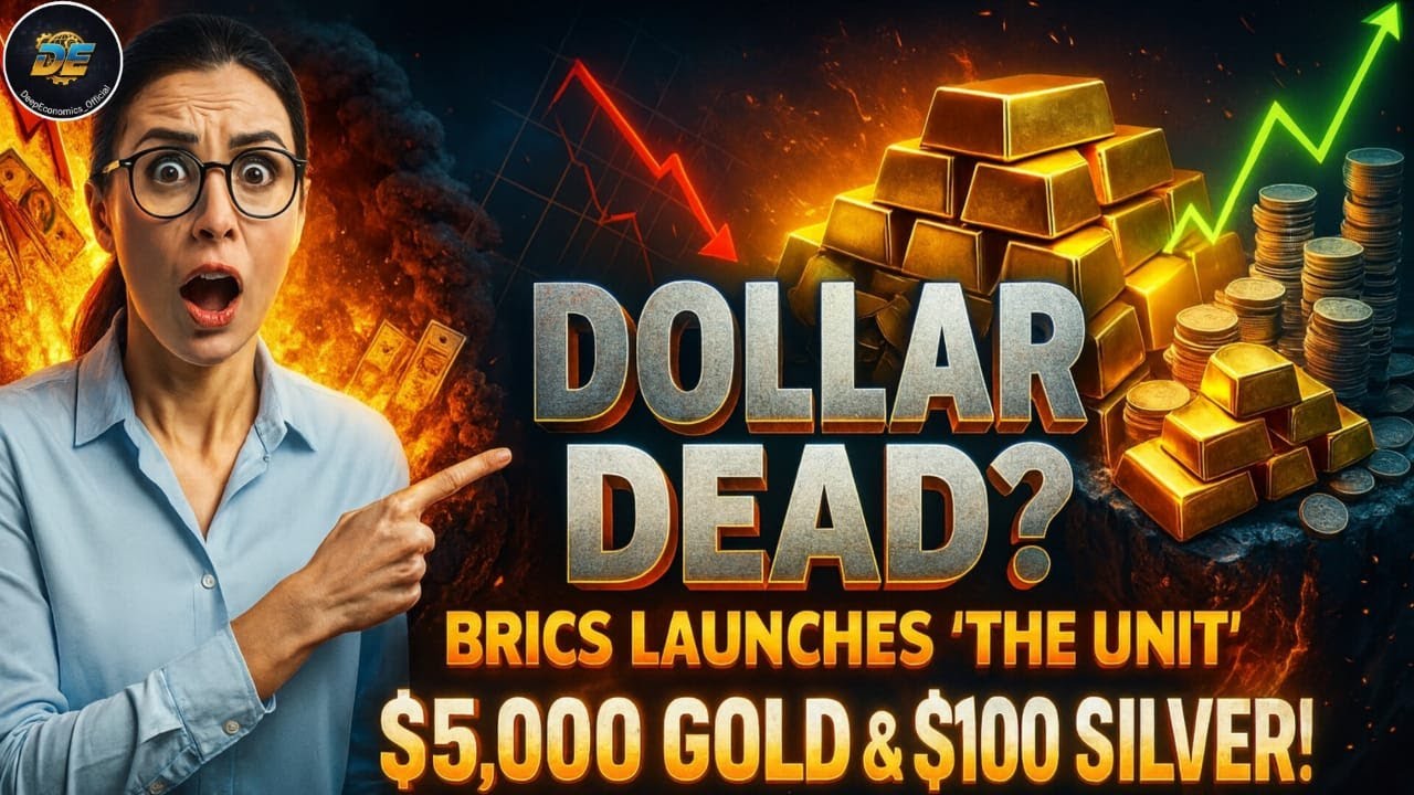 It's Over:BRICS Launches 'The Unit'(Goodbye US Dollar)|Gold & Silver to Explode?