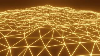 4k LOOP Orange low Poly Gride Light, No Copyright, Free Video, Motion Graphics, Background Video