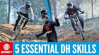 5 Essential Downhill Mountain Bike Skills