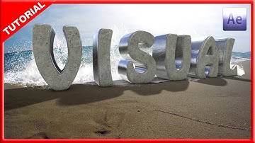 INTEGRACIÓN DE TEXTO 3D EN FOTO O VIDEO REAL CON ELEMENT 3D / AFTER EFFECTS TUTORIAL/