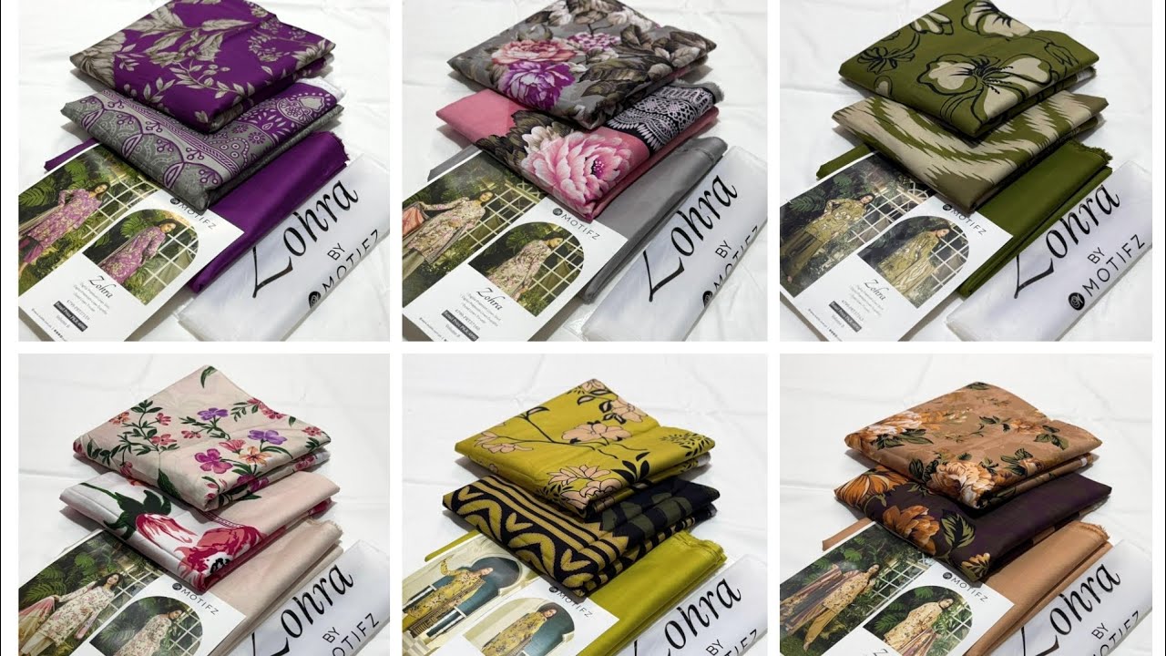 ZOHRA BY MOTIFZ 3Pc🌹PRINT LINEN SHIRT🌹 ⁠PRINT LINEN DUPATA🌹DYED LINEN TROUSER🌹