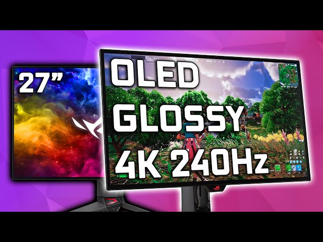 32” 4K 240Hz Glossy QD OLED Monitor 