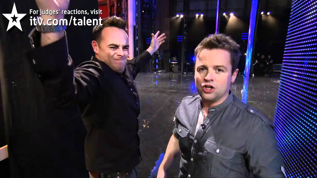 walliams and friend cast Ina and Jean - Britain's Got Talent 2012 audition - UK version