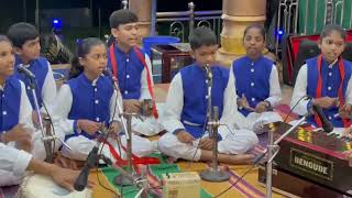 Gela gela hari haa rusun. gayak soham gaonkar. swar sadhana bal bhajani kalakar sawarde satari