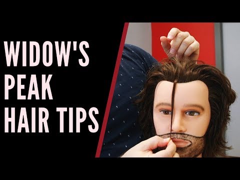 5 BRILLIANT Hairstyles To HIDE A Receding Hairline/Widows Peak - YouTube