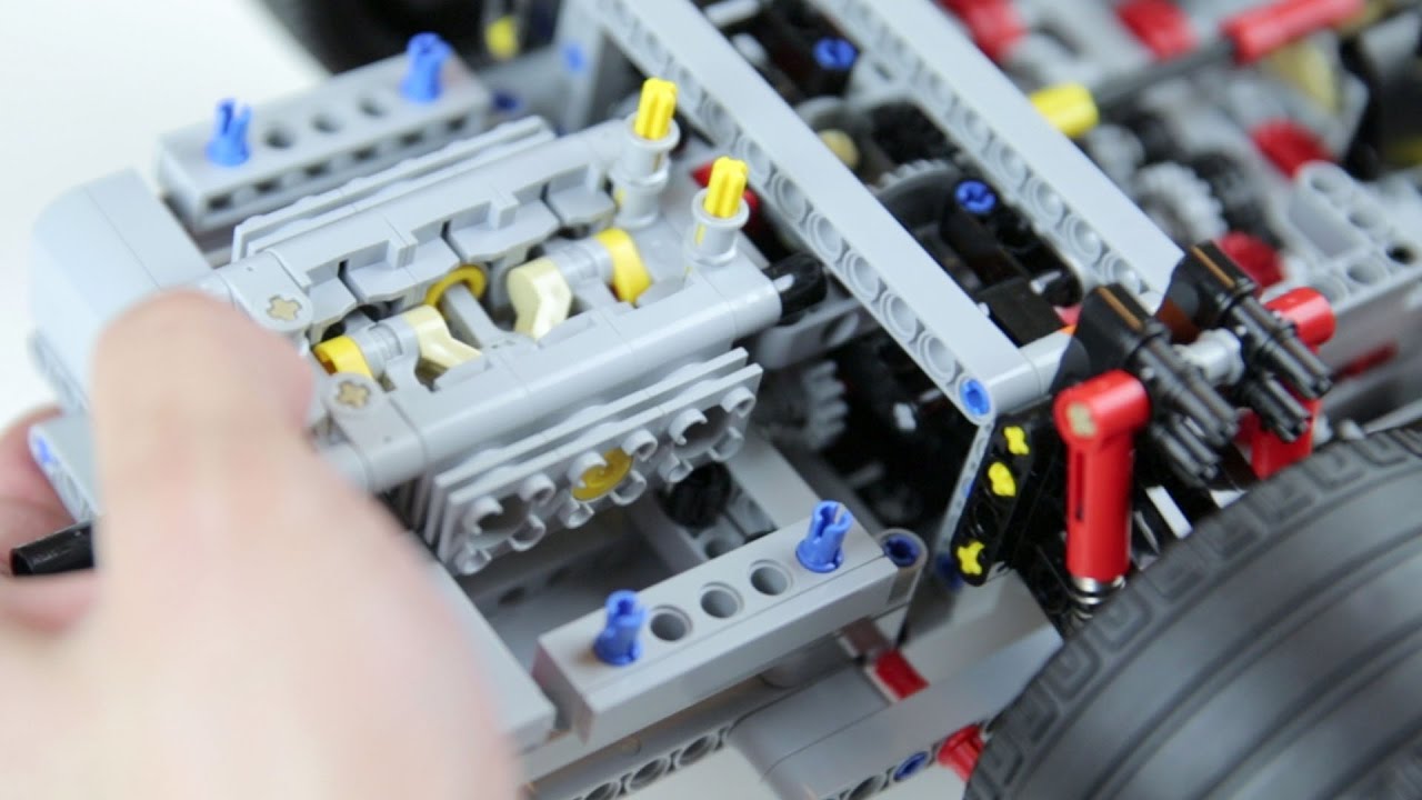 Lego Porsche Insides Explained Beatthebush Youtube