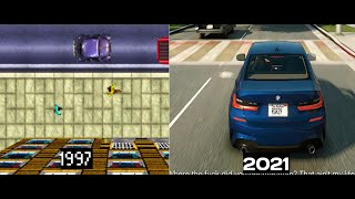 видео: GTA-Эволюция серий игр 1997-2021 картинка: GTA-Эволюция серий игр 1997-2021