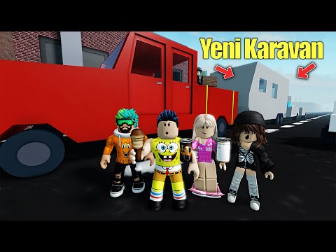 YENİ KARAVANDA SONSUZ YOLCULUĞA ÇIKIYORUZ ! / ROBLOX AN INFINITE ROAD TRIP