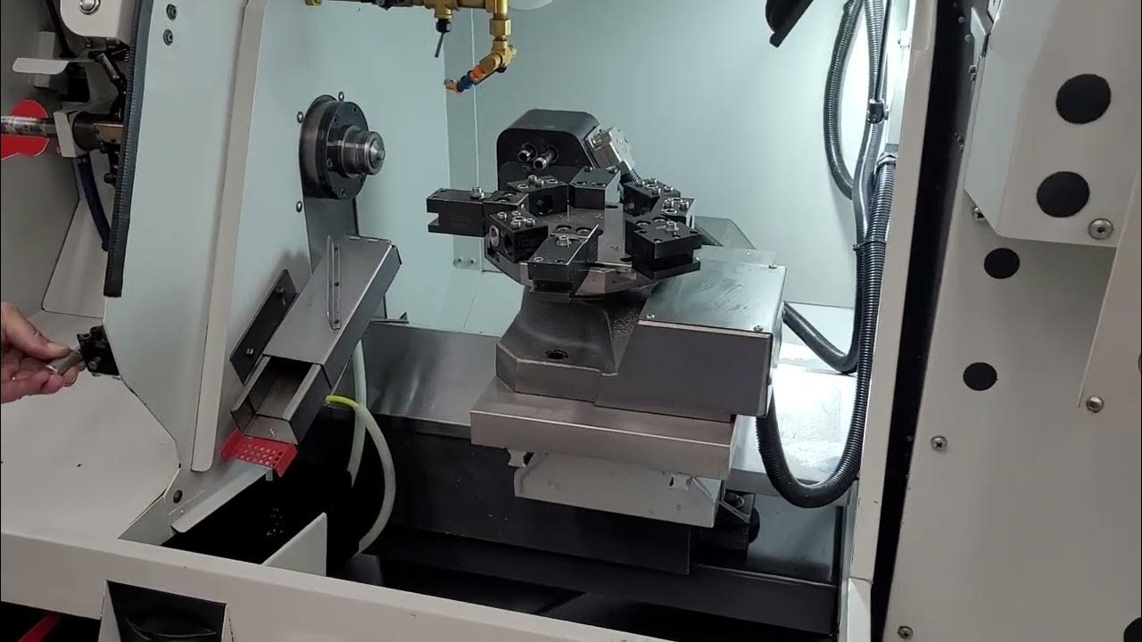 Haas CL1 CNC lathe YouTube