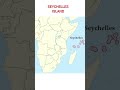 SEYCHELLES ISLAND IN MAP OF AFRICA 