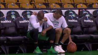 Isaiah Thomas crying