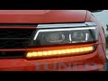 Передняя led оптика tiguan 2017