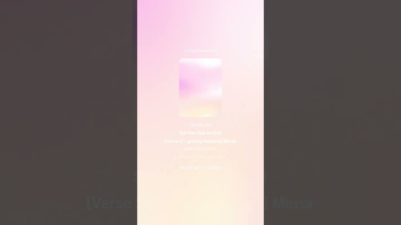 💎 UNDER MY LIGHTS Modern Disco Club Remix Anthem