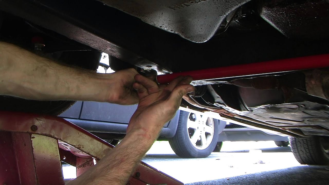 Installing a Rear Sway Bar in a 19841987 Pontiac Fiero YouTube