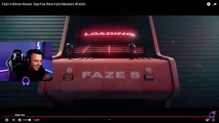 Flea reacts to Faze 5 winner !!!