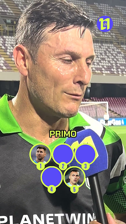 Javier Zanetti e i grandi argentini. #shorts