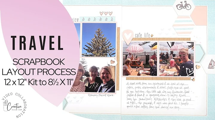 Adapting a 12" kit to 8.5 x 11"  Scrapbook Layout ...
