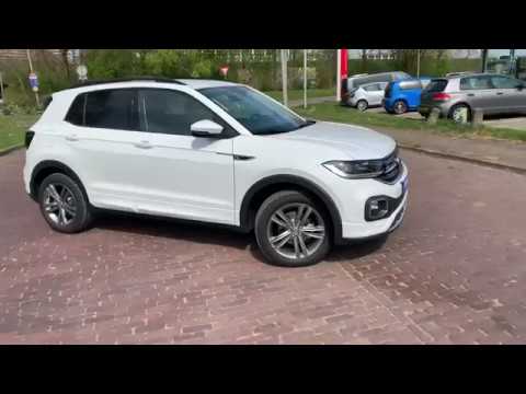 English Review Volkswagen New T Cross R Line 2019 Inside Outside