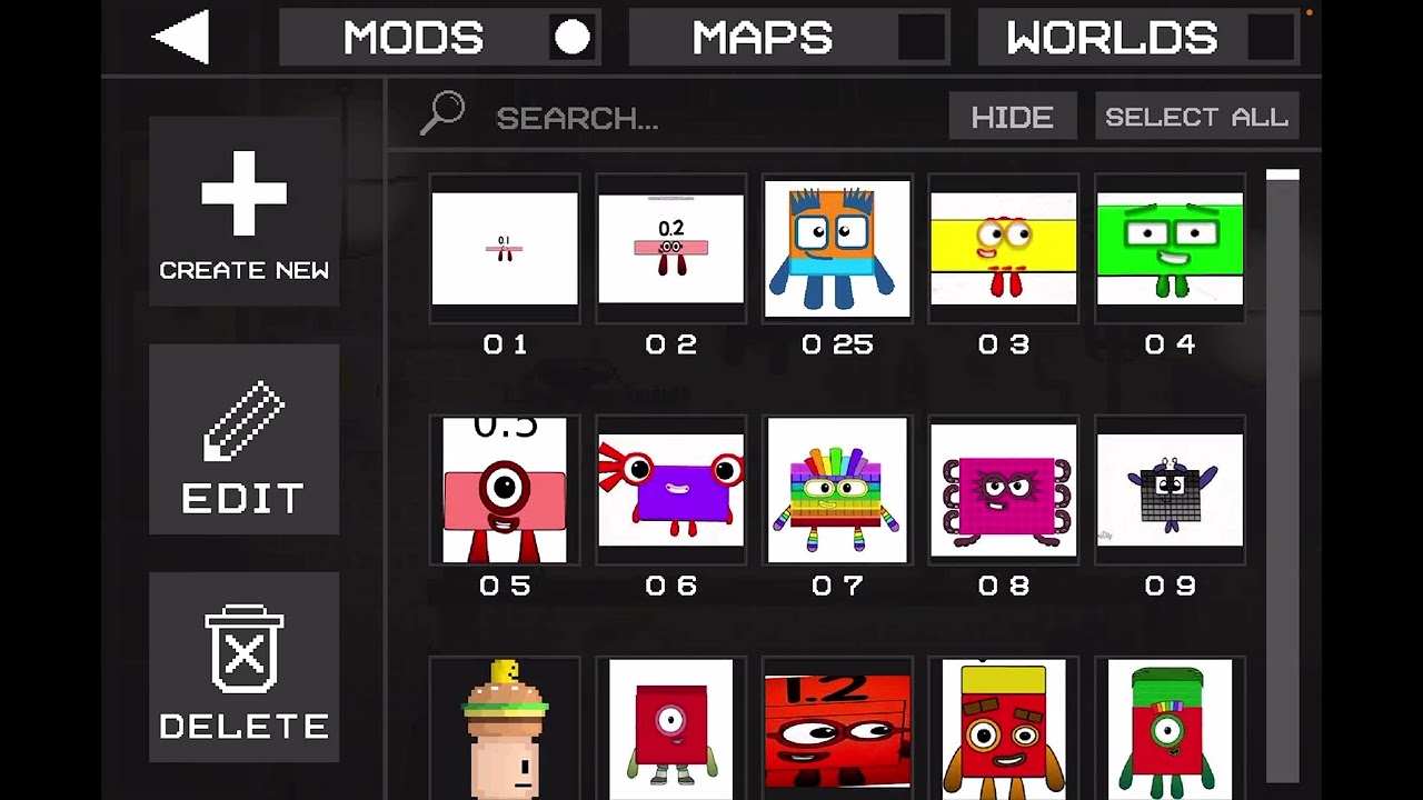 How to make a Numberblocks