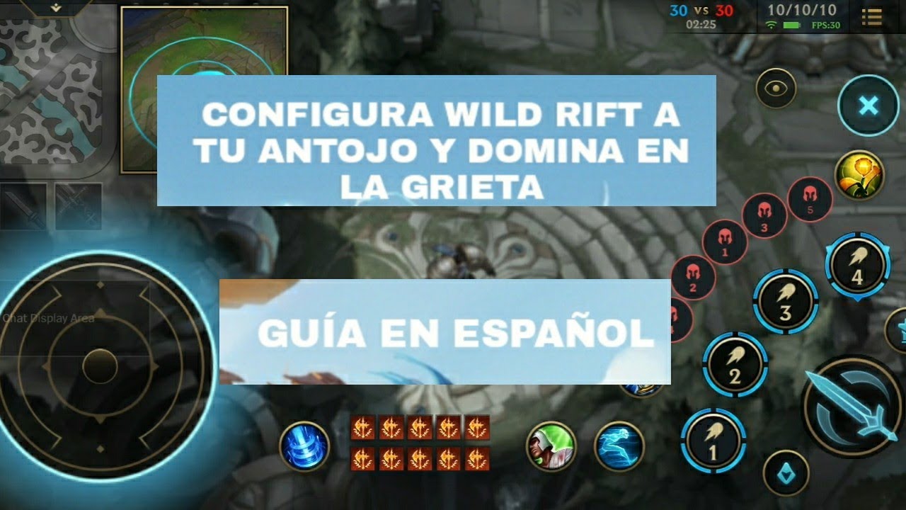 CONFIGURACIÓN DE LOS CONTROLES, HUD Y MÁS EN WILD RIFT | Guía en ...